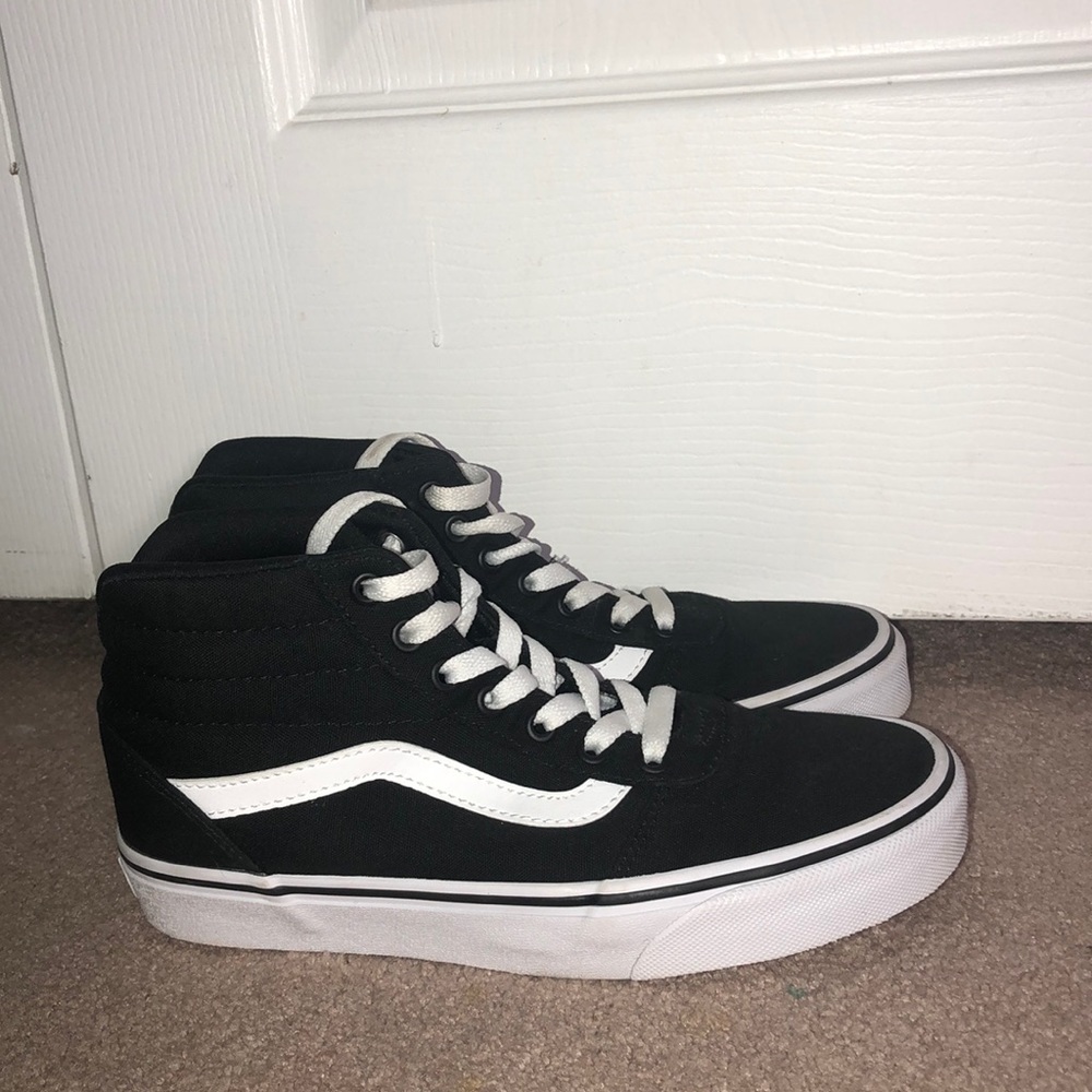High Top Black Vans